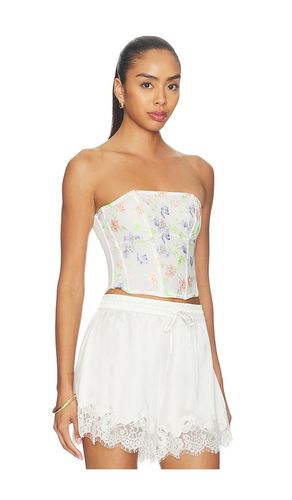 Elar Embroidery Corset Top in . Size L. Also in M, S, XS - fleur du mal - Modalova