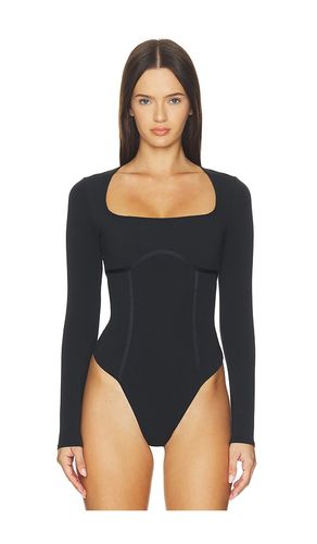 Organic Cotton Scoop Neck Long Sleeve Bodysuit en . Taille L. Also en M, S, XL, XS - fleur du mal - Modalova