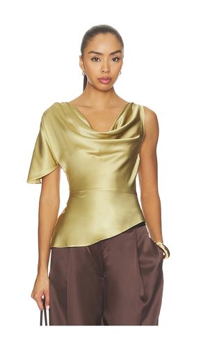 Gold Twill Asymmetrical Top en . Taille L. Also en M, S, XS - fleur du mal - Modalova