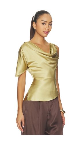 Asymmetrical Silk Top en . Taille XS. Also en S, M, L - fleur du mal - Modalova