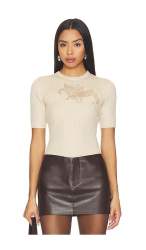 Lace Guipure Knit Bodysuit en . Taille L. Also en M, S, XS - fleur du mal - Modalova