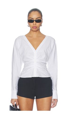 Ruched Poplin Shirt en . Taille L. Also en M, S, XS - fleur du mal - Modalova