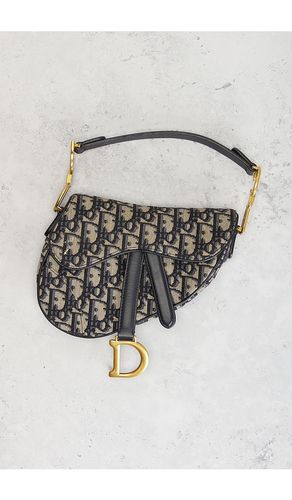 Dior Trotter Oblique Mini Saddle Bag in - FWRD Renew - Modalova