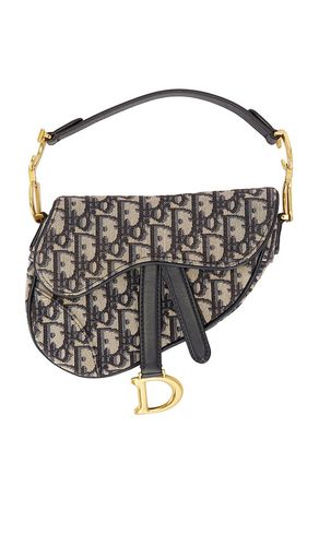Dior Oblique Trotter Saddle Bag in - FWRD Renew - Modalova