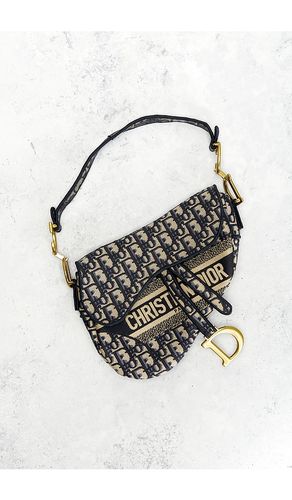 Dior Trotter Oblique Saddle Bag in - FWRD Renew - Modalova