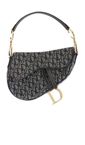 Dior Trotter Oblique Saddle Bag in - FWRD Renew - Modalova