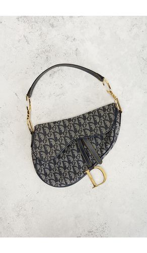 Dior Trotter Oblique Saddle Bag in - FWRD Renew - Modalova