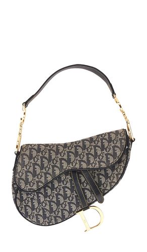 Dior Trotter Oblique Saddle Bag in - FWRD Renew - Modalova