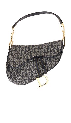 Dior Trotter Oblique Saddle Bag in - FWRD Renew - Modalova