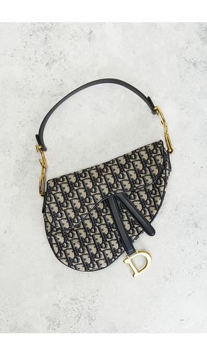 Dior Trotter Oblique Saddle Bag in - FWRD Renew - Modalova