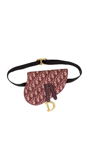 Dior Trotter Oblique Saddle Belt Bag in - FWRD Renew - Modalova