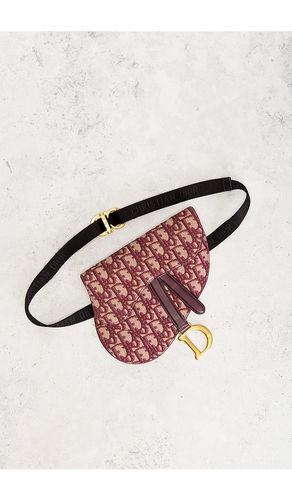 Dior Trotter Oblique Saddle Belt Bag in - FWRD Renew - Modalova