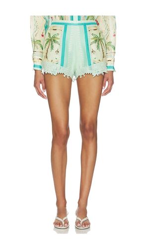 SHORT PEACOCK TROPICAL GLIMPSE en ,. Taille M. Also en S, XS - Falguni Shane Peacock - Modalova