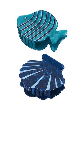 Amalfi Claw Clip Set in - Frasier Sterling - Modalova