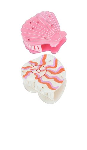 Shell Beach Claw Clip Set in - Frasier Sterling - Modalova