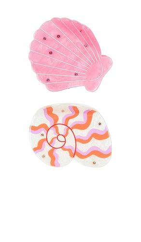 Shell Beach Claw Clip Set in - Frasier Sterling - Modalova