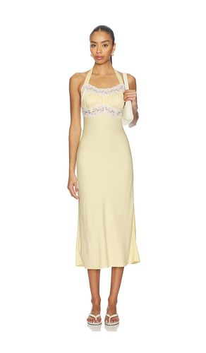 ROBE DARCY SATIN MIDI en . Taille L. Also en - Frankies Bikinis - Modalova