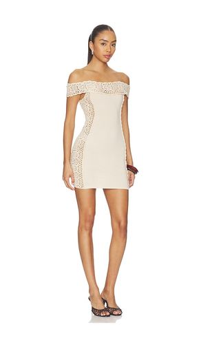Fleur Crochet Mini Dress in . Size L. Also in M, S, XS, XXS - Frankies Bikinis - Modalova