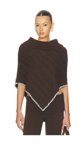 Windswept Cotton Knit Poncho en . Taille L/XL. Also en - Frankies Bikinis - Modalova
