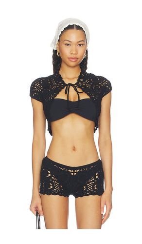 BOLÉRO EN MAILLE DE COTON PINKY PROMISE en . Taille S. Also en XS, XL - Frankies Bikinis - Modalova
