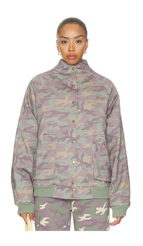 BLOUSON PARKER COTTON TWILL BOMBER en . Taille S. Also en XXS, XS, M, L, XL - Frankies Bikinis - Modalova