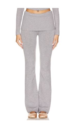 PANTALON EN MAILLE AVEC REVERS en . Taille L. Also en S - Frankies Bikinis - Modalova