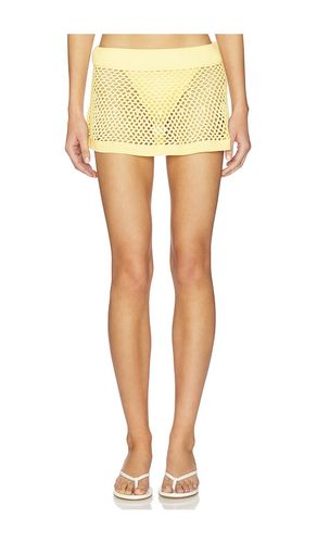 Adaline Crochet Mini Skirt in . Size L. Also in M, S, XL, XS, XXS - Frankies Bikinis - Modalova