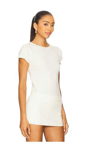 Baylee Cloud Knit Tee in Soft Vanilla in . Size L. Also in XL, XXL - Frankies Bikinis - Modalova