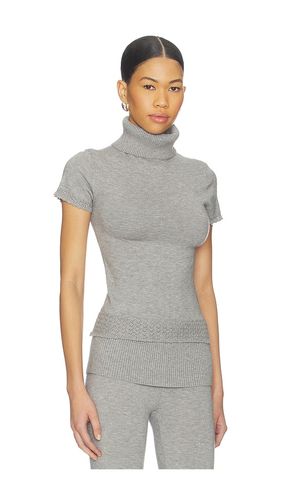 Jasmine Cloud Knit Short Sleeve Turtleneck Top en . Taille S. Also en - Frankies Bikinis - Modalova