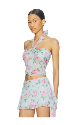 Maribel Chiffon Halter Top in . Size L. Also in M, S, XS, XXS - Frankies Bikinis - Modalova