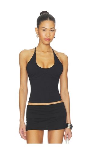 X JENNIE Chantal Halter Cotton Jersey Top en . Taille L. Also en S - Frankies Bikinis - Modalova