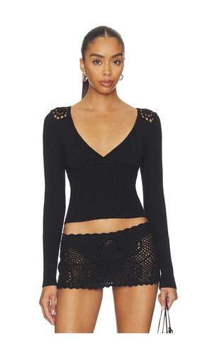 Arlo Cloud Knit Long Sleeve Shirt in . Size M. Also in S, XS - Frankies Bikinis - Modalova