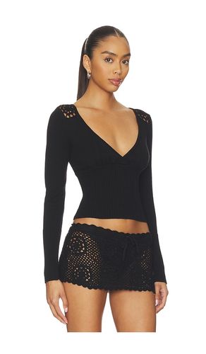 Arlo Cloud Knit Long Sleeve Shirt in . Size M. Also in S, XS - Frankies Bikinis - Modalova
