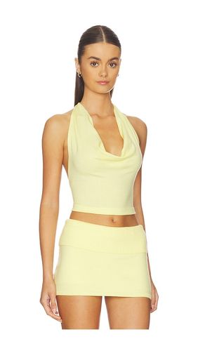 X JENNIE Briar Cloud Knit Halter Top in . Size M. Also in S, XS - Frankies Bikinis - Modalova