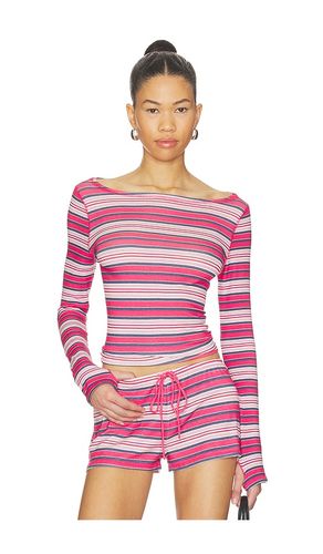 X JENNIE Sophie Lightweight Jersey Long Sleeve Top en . Taille L. Also en XS, XXS - Frankies Bikinis - Modalova