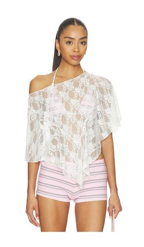 X Paige Lorenze Romantic Lace Blouse in . Size M. Also in S, XS - Frankies Bikinis - Modalova