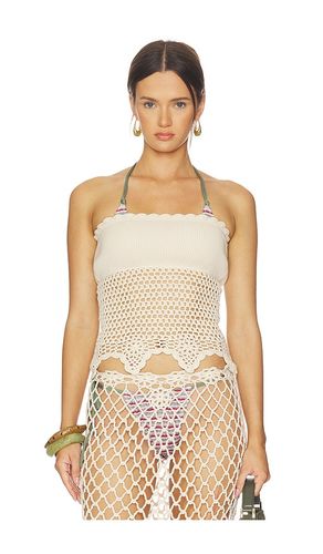 Star Crochet Blouse in . Size L. Also in M, S, XS, XXS - Frankies Bikinis - Modalova