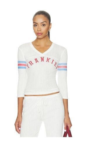 CHEMISE SCHOOL GIRL POINTELLE THREE QUARTER SLEEVE en . Taille L. Also en M, S, XS - Frankies Bikinis - Modalova