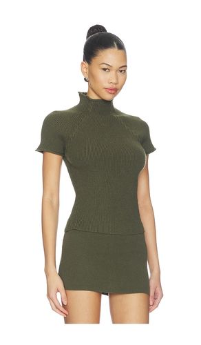 T-SHIRT HARMONY CLOUD KNIT MOCK NECK en . Taille L. Also en M, S, XL, XS - Frankies Bikinis - Modalova