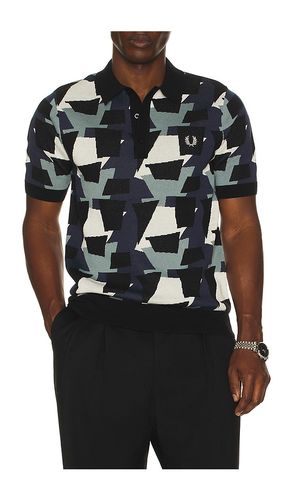 POLO FRAGMENT JACQUARD en . Taille M. Also en S - Fred Perry - Modalova