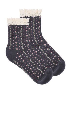 CHAUSSETTES COURTES MAILLE GAUFRÉE ROSEBUD in - Free People - Modalova