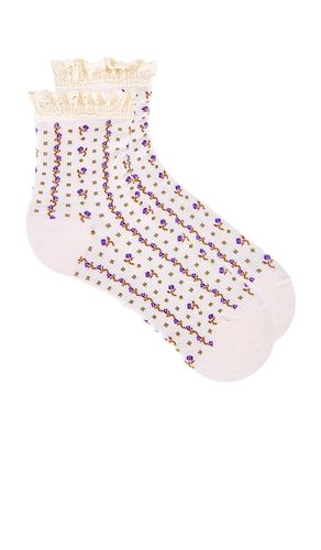 CHAUSSETTES BASSES ROSEBUD WAFFLE KNIT in - Free People - Modalova