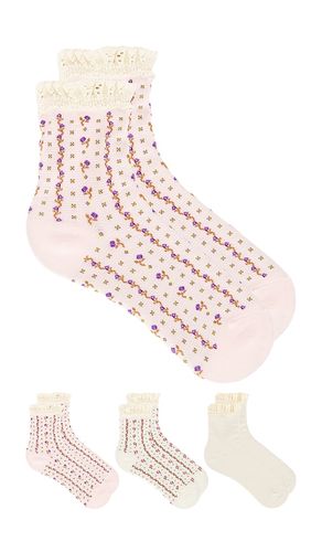LOT DE CHAUSSETTES RUFFLE en - Free People - Modalova