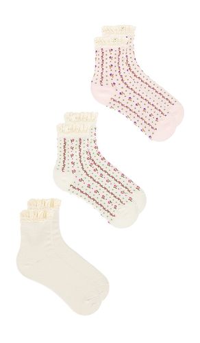 LOT DE CHAUSSETTES RUFFLE en - Free People - Modalova