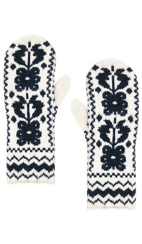 Free People MITAINES FOLK en Navy - Free People - Modalova