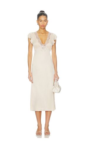 ROBE MI-LONGUE TIED WITH JOY en . Taille M. Also en XS - Free People - Modalova