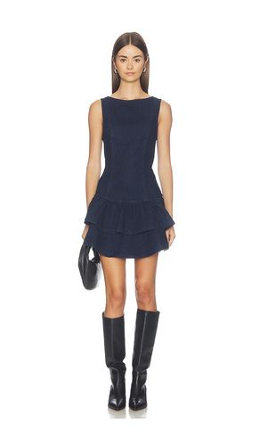 ROBE MINI EN JEAN SLOW BURN en . Taille XS. Also en S, M, L, XL - Free People - Modalova