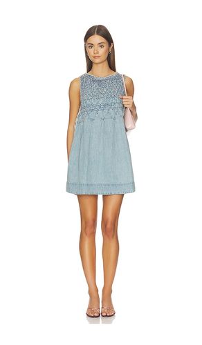 Maisie Smocked Mini Dress in -. Size L. Also in M, S, XL - Free People - Modalova