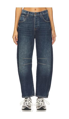 PANTALON BARREL TAILLE MOYENNE GOOD LUCK in . Size 25, 26, 27, 28, 29 - Free People - Modalova