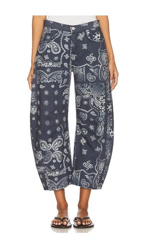 X We The Free Good Luck Printed Barrel Jean en . Taille 24. Also en 25, 26 - Free People - Modalova